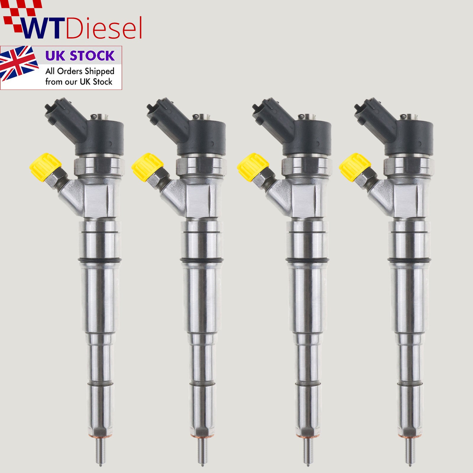 X4 BMW 525D E39 Diesel Injector | 2.5D | Bosch 0445110048 13537785574