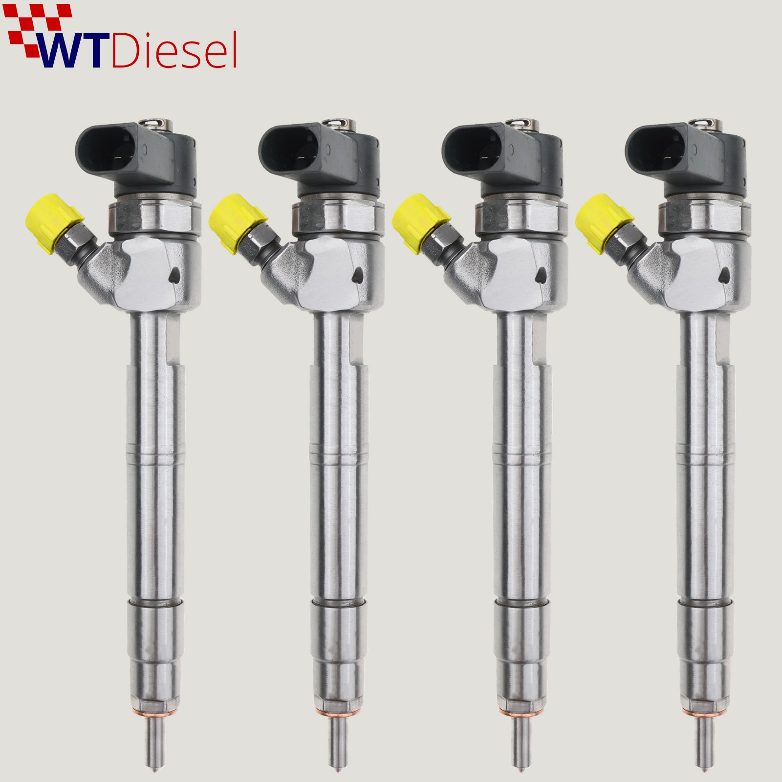 4X Mercedes-Benz E-C-Class Diesel Fuel Injector |270CDI| Bosch 0445110072
