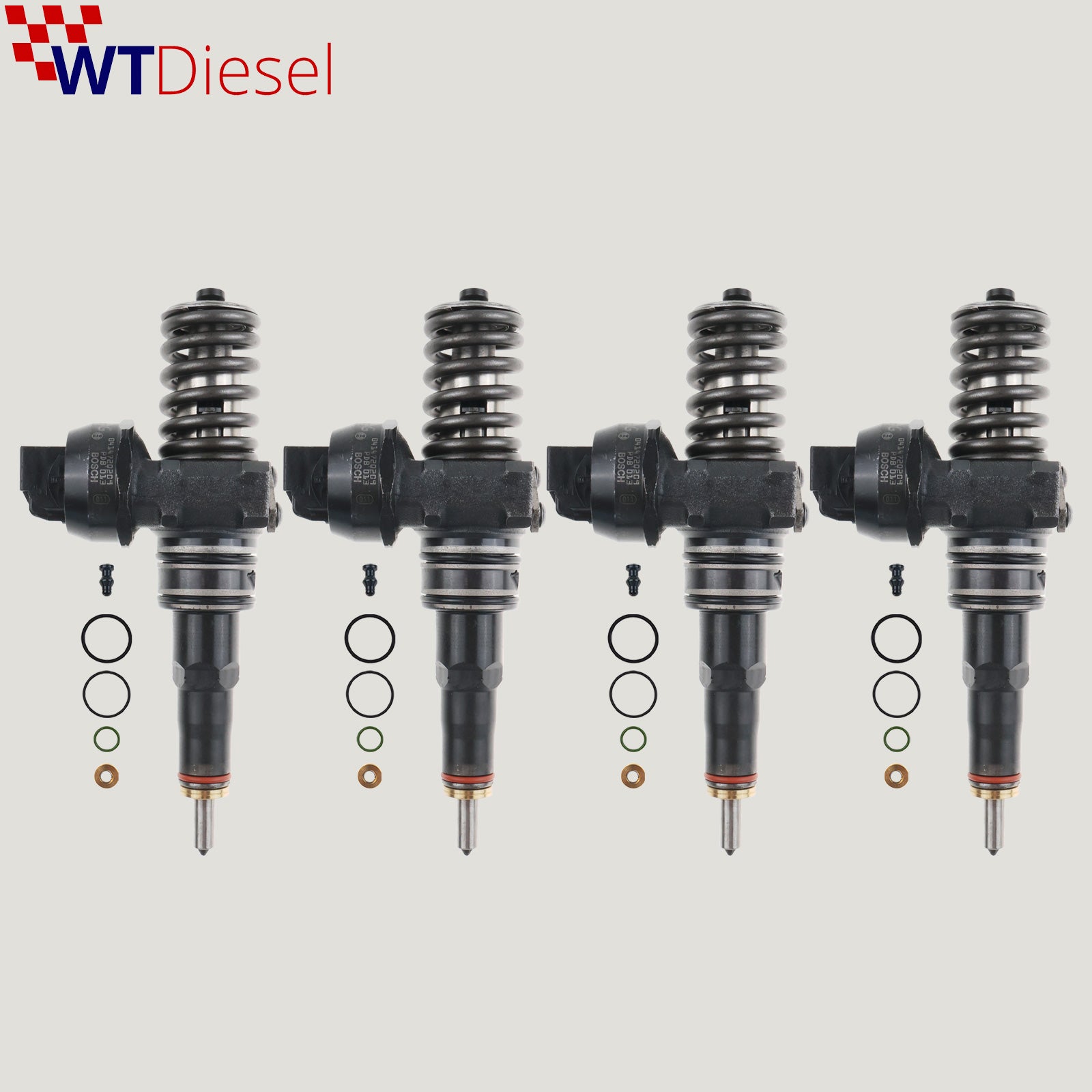 X4 Seat Skoda VW Ford Galaxy Diesel Injector | TDI 1.9 | Bosch 0414720209 038130073AR