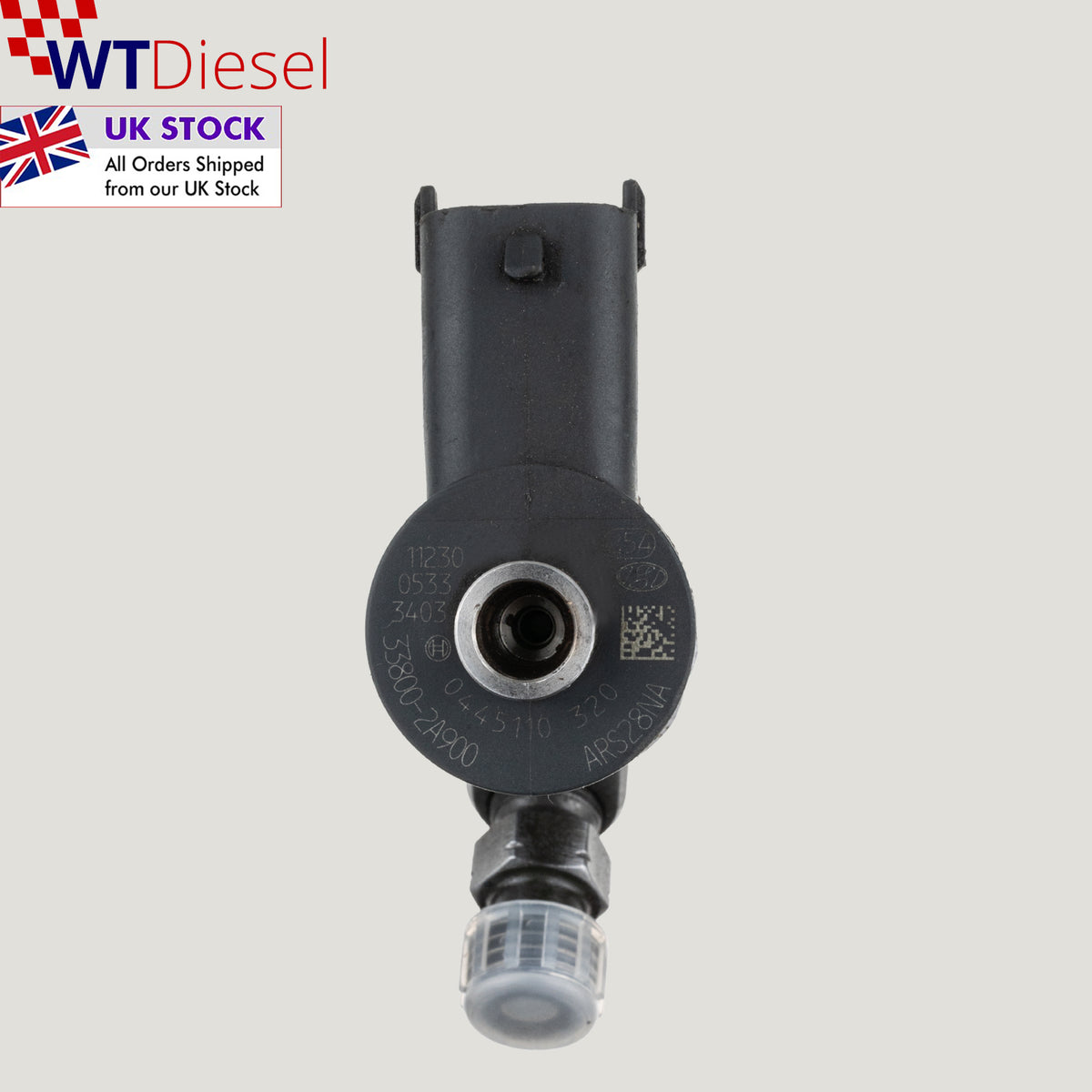 Bosch 0445110320 33800-2A900 diesel injector for Hyundai i30 and Kia Ceed 1.6 CRDi