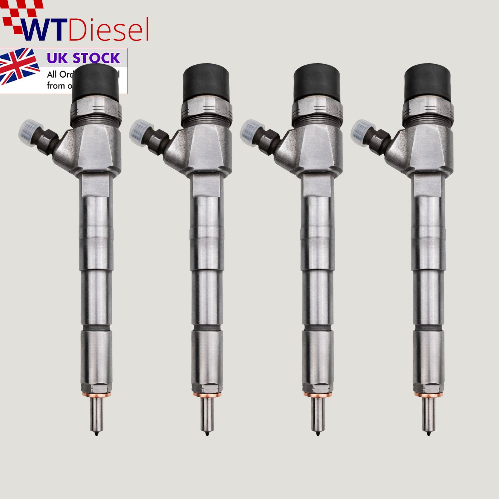 4X Fiat Jeep Opel Injector | 2.0 JTD | Bosch 0445110419 55233955