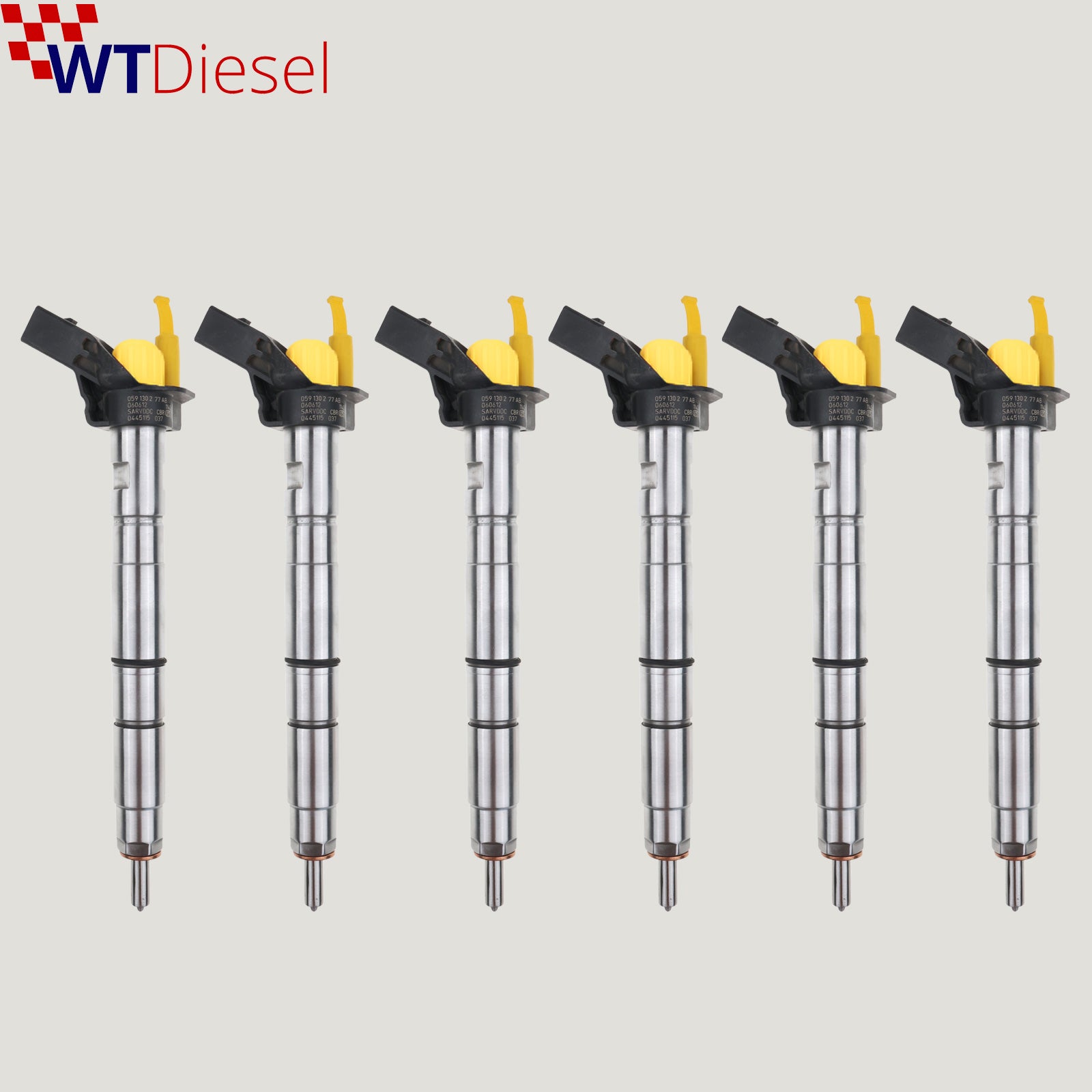 6X Audi A4 B7 Diesel Injector |3.0TDI| Bosch 0445115037 0445115079 059130277BD