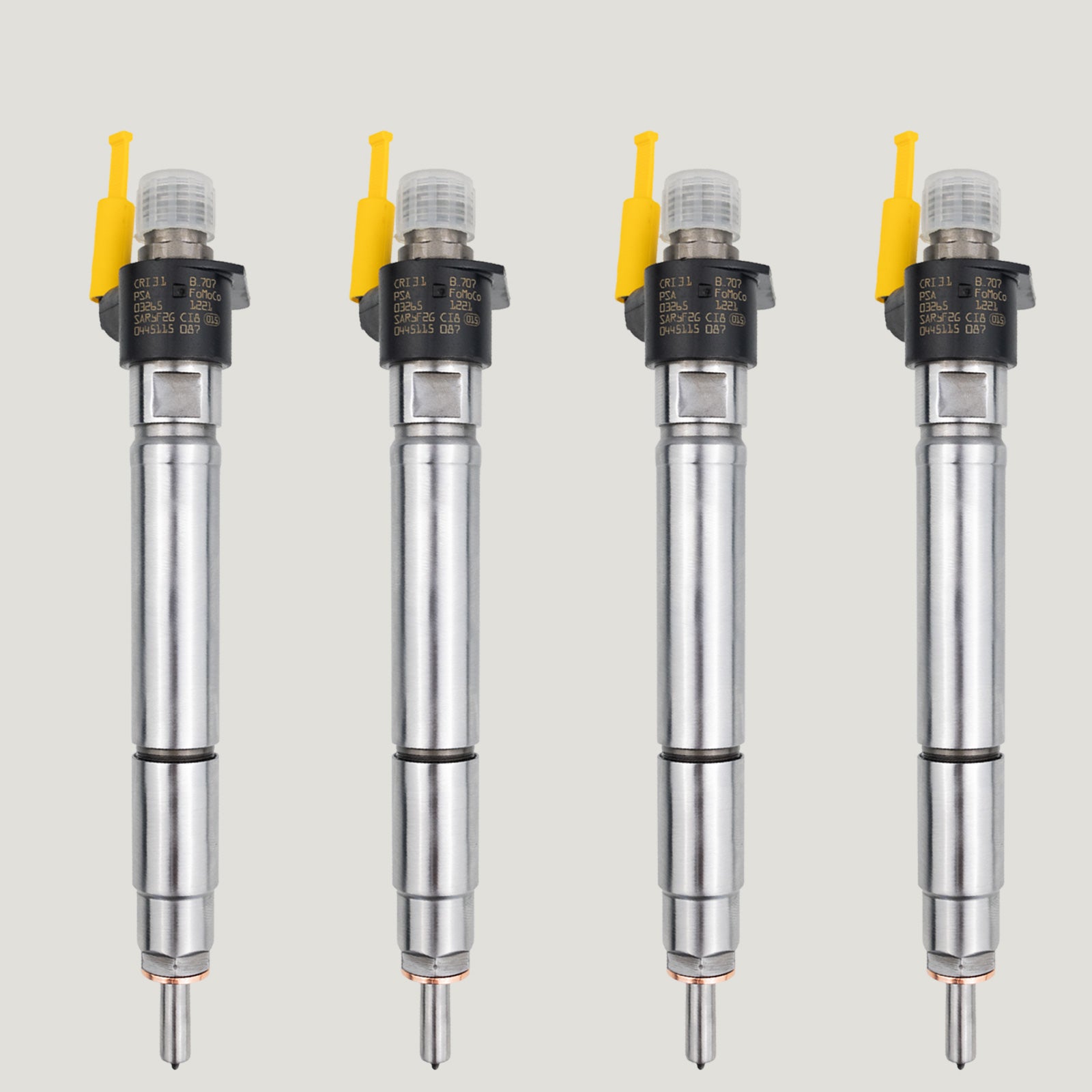 4X Peugeot 508 Diesel Injector | 2.2 HDi | Bosch 0445115087 0986435434