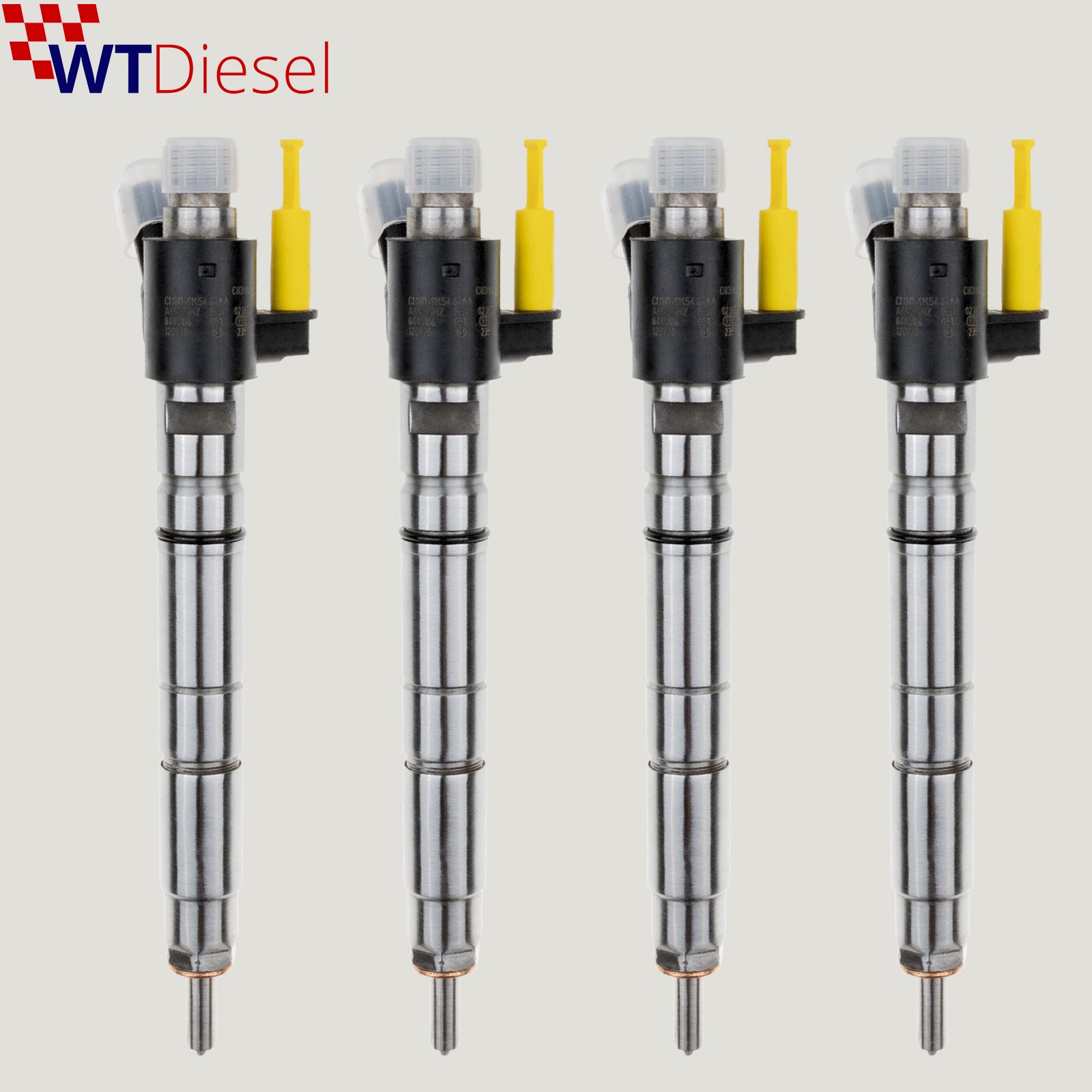 4X Land Rover Jaguar Diesel Injector | 3.0 | Bosch 0445116051 CH2Q9K546AA