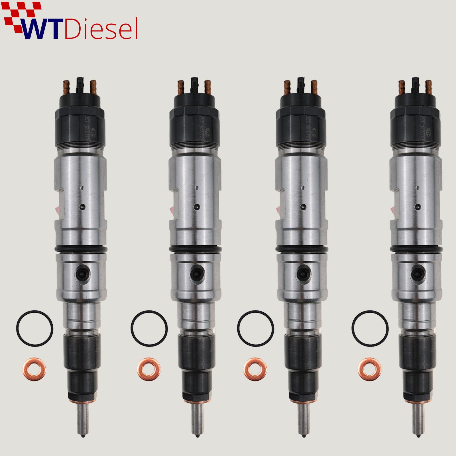 X4 Volvo FL II FL- FE II FE Diesel Injector |7.1L| Bosch 0445120137