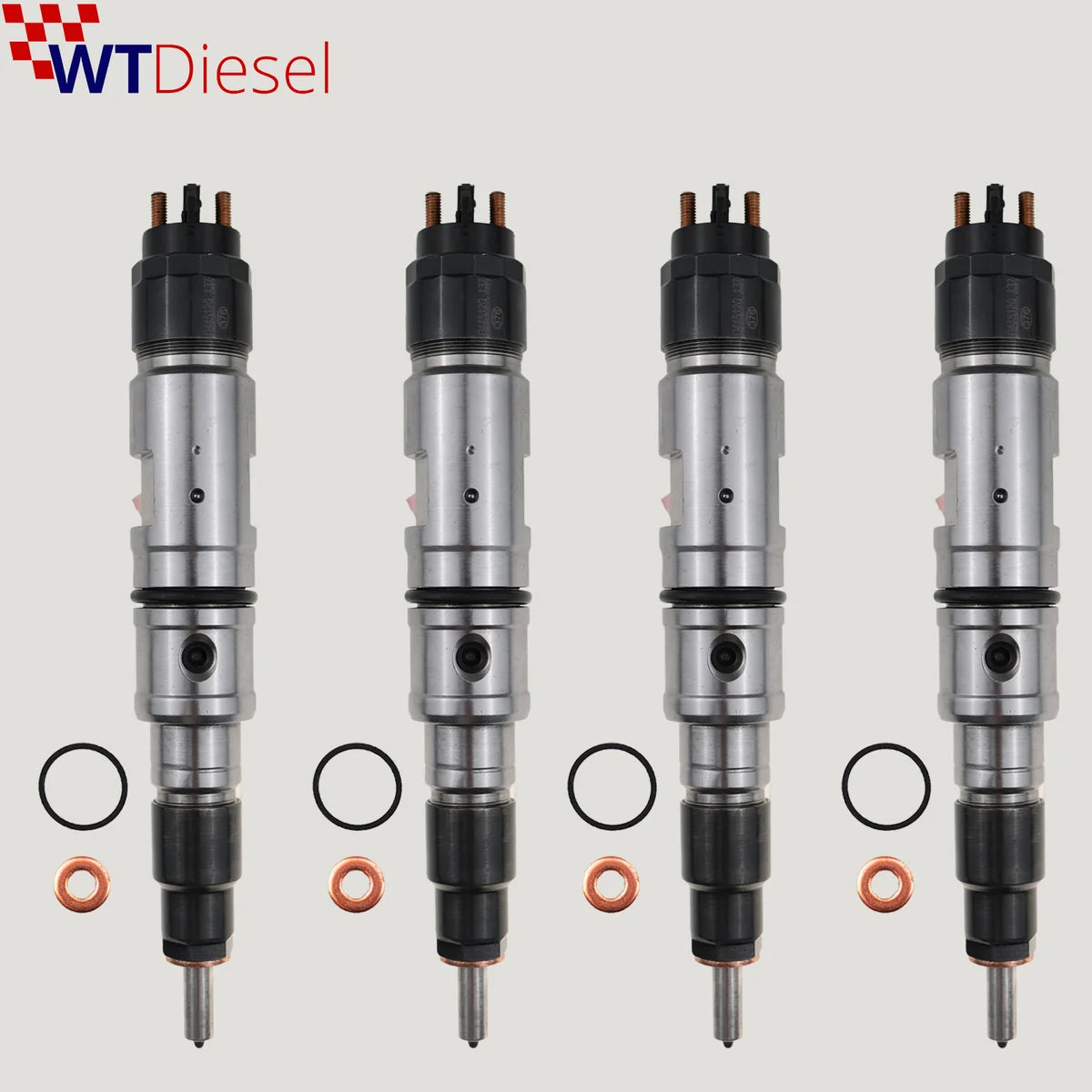 X4 Volvo FL II FL- FE II FE Diesel Injector |7.1L| Bosch 0445120137