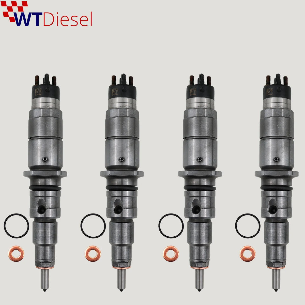 X4 CUMMINS KOMATSU injector | 6.7 | 0445120231 0986435597