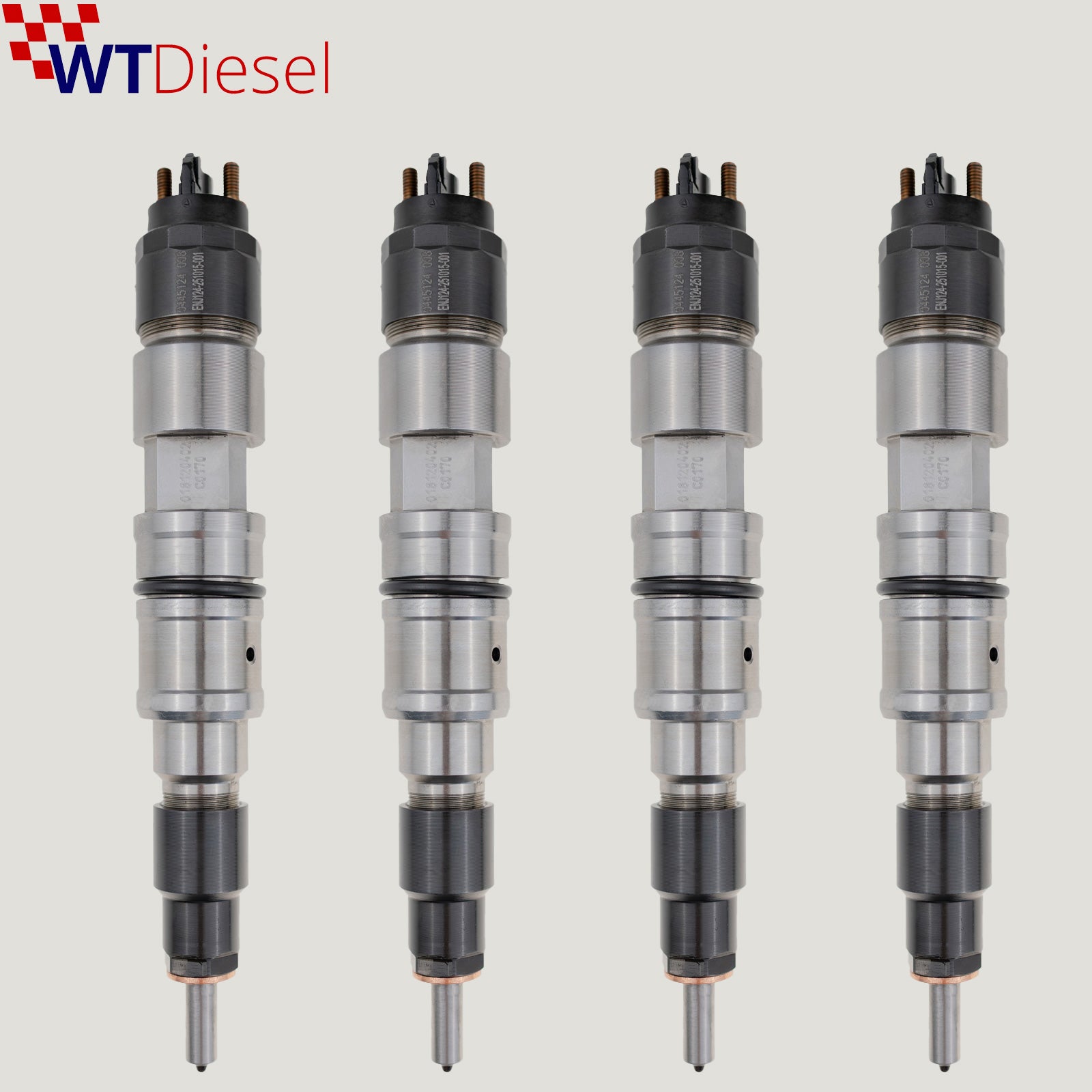 X4 Cummins Diesel Injector Bosch DEUTZ-FAHR MAGIRUS-DEUTZ VOLVO 0445124008 0445124043