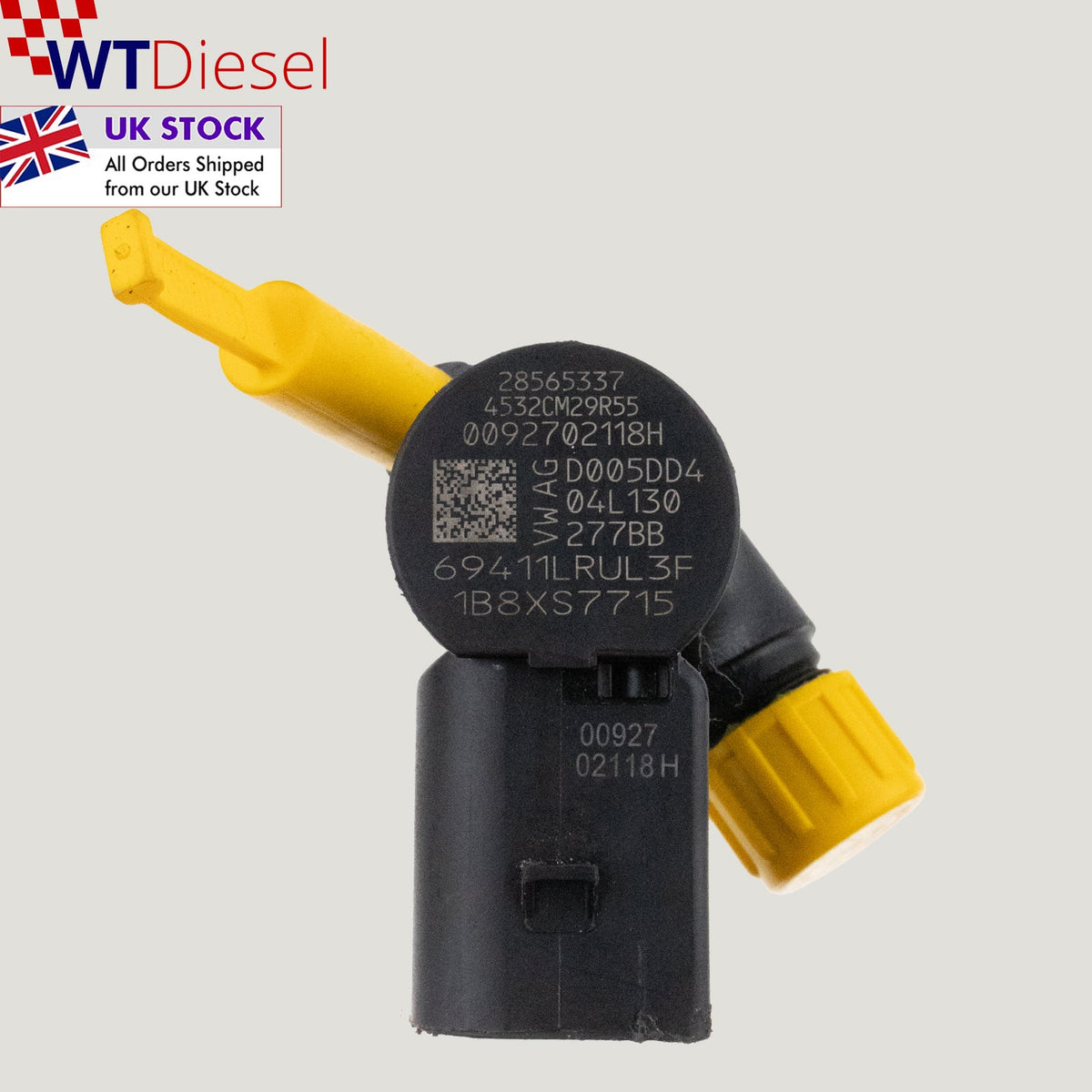 Individual diesel fuel injector with references 04L130277AP and 28475604 for Volkswagen Crafter, Transporter T6 and Multivan 2.0 TDI diesel applications