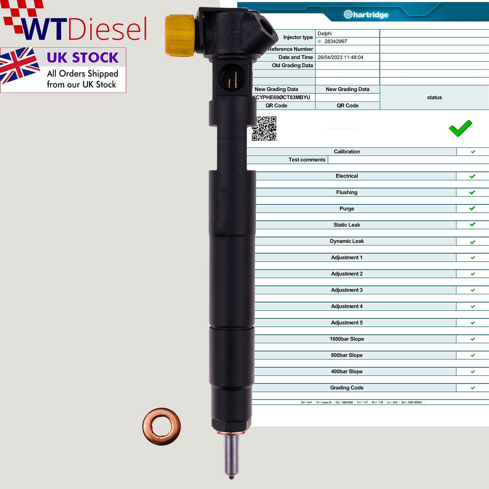 X4 2.2 CDI Diesel Injector | Mercedes-Benz Infiniti Jeep | A6510700587