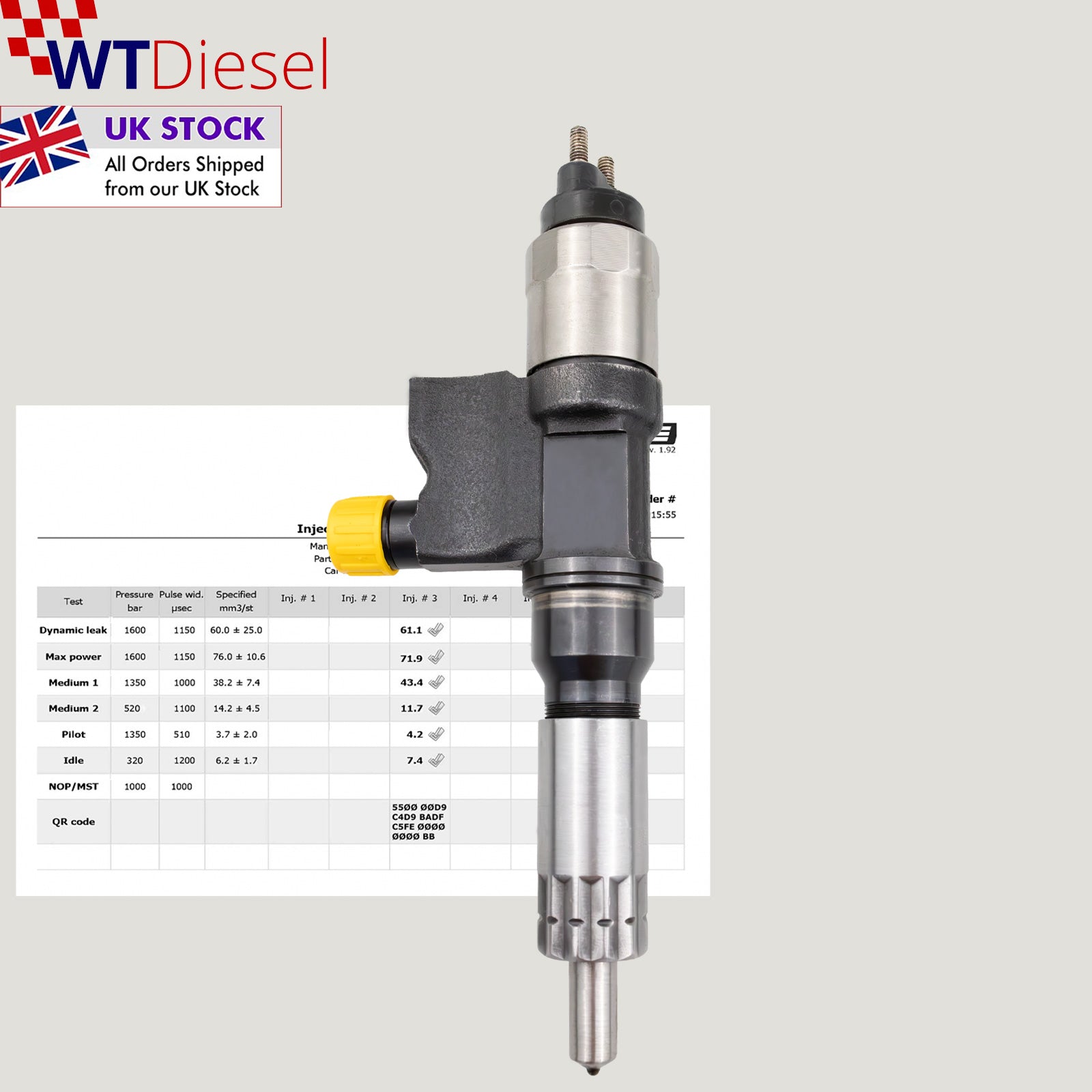 Isuzu NPR NQR Diesel Injector | Denso 095000-5474 8973297030