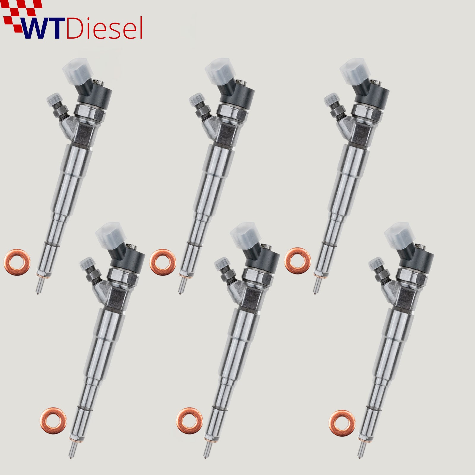 X6 Land Rover Range Rover III 4X4 Diesel Injector |3.0D| Bosch 0445110047 0445110266