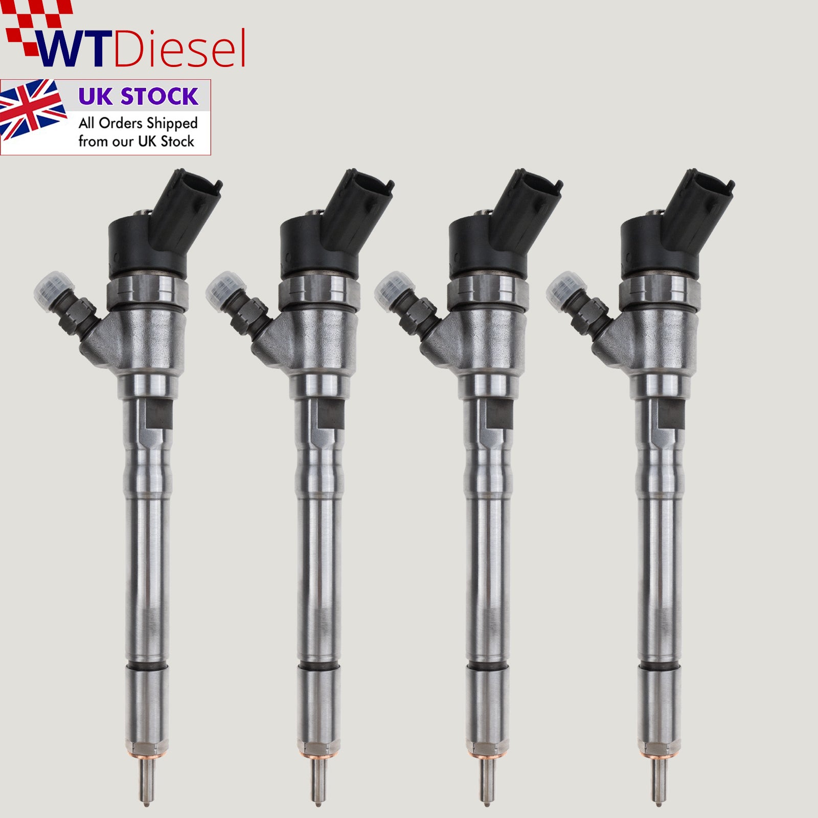 X4 Kia Hyundai Diesel Injector | 2.0 CRDi | Bosch 0445110126 33800 21900