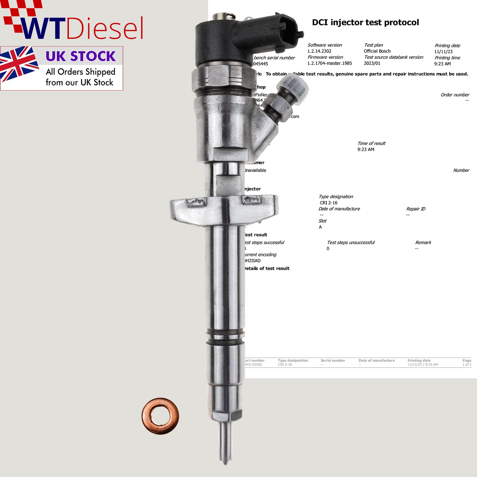 Opel Renault Nissan Injector | 2.5 CDTI | Bosch 0445110265 1660000Q0D