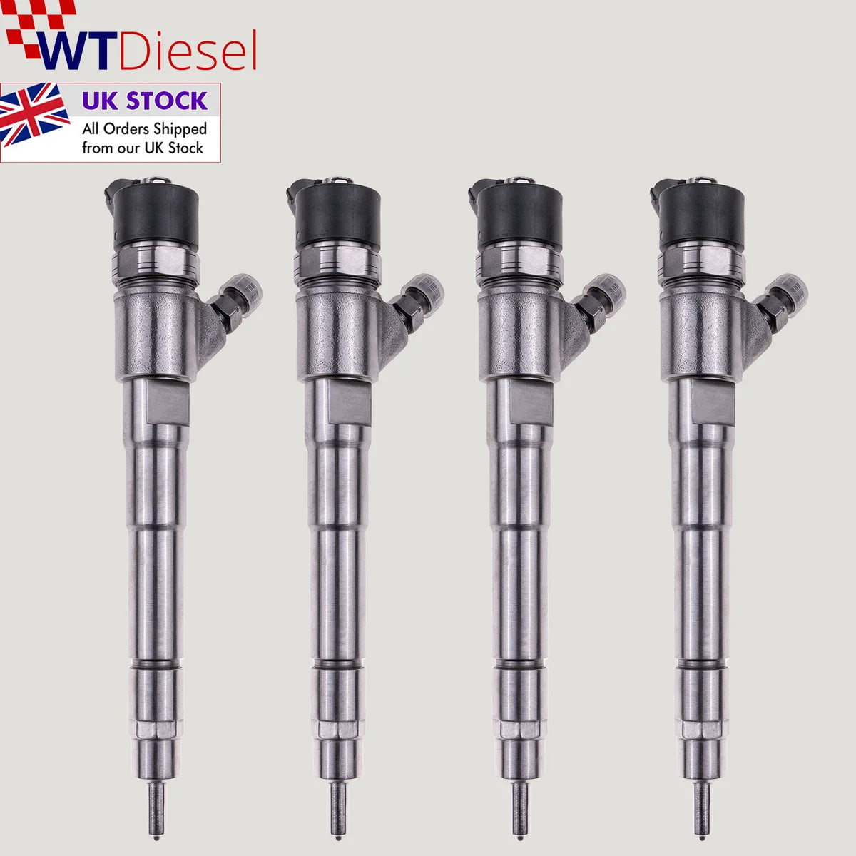 X4 FIAT Ducato IVECO Diesel Injector | Bosch 0445110273 504088755