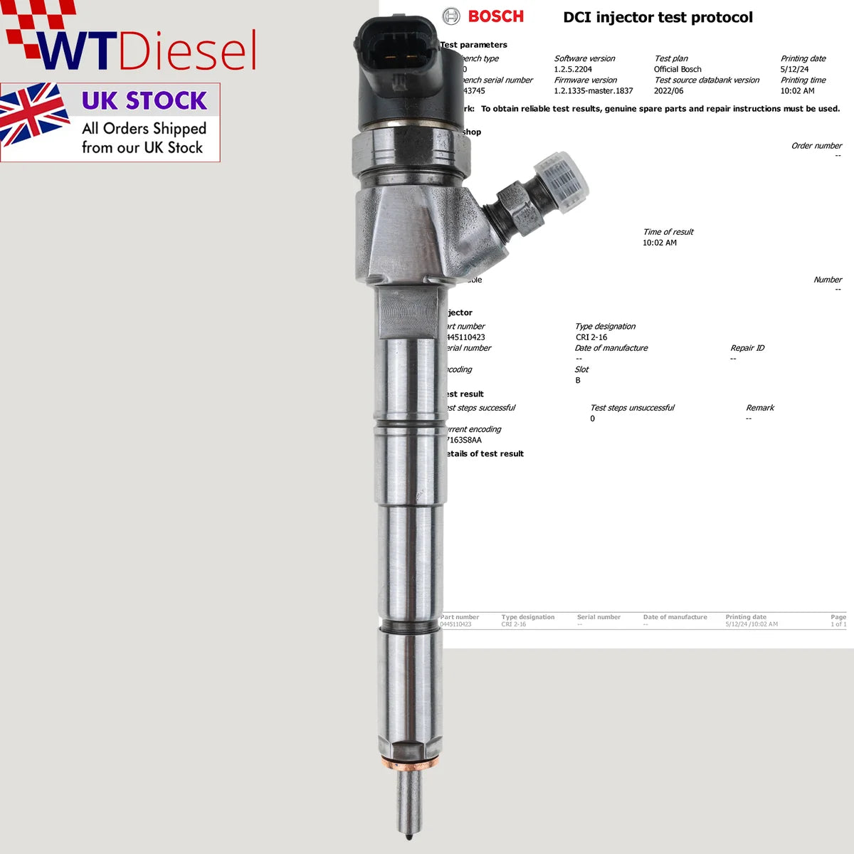X4 Opel Injector | 2.0 CDTI | Bosch 0445110423 0986435237