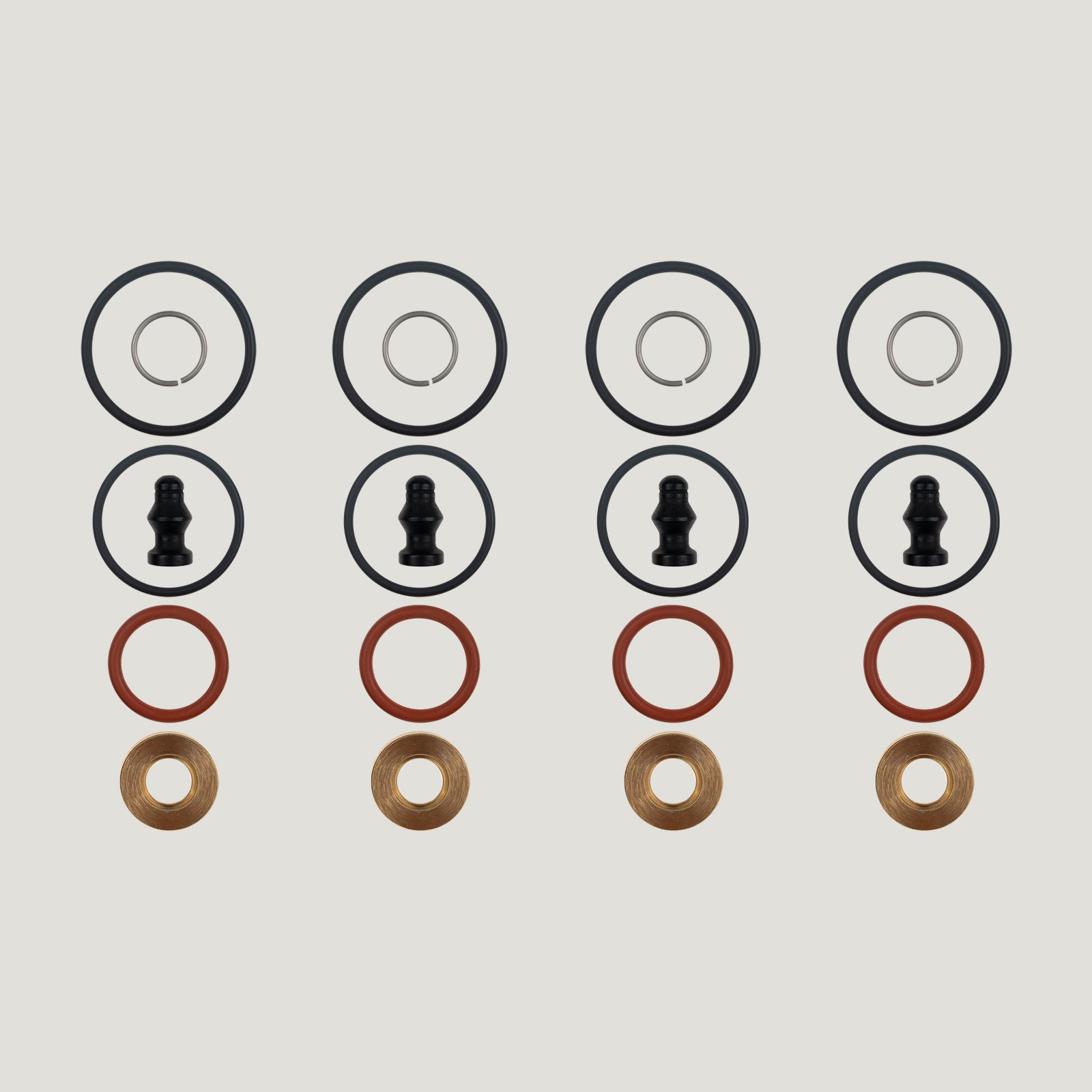 X4 SEALING SET BOSCH PDE UNIT VW 1.9 TD