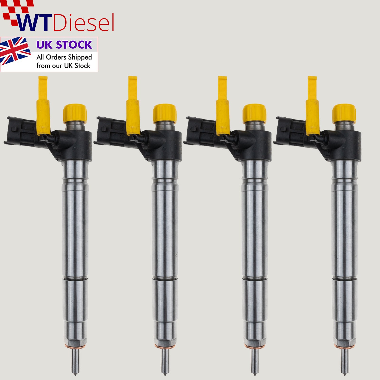 X4 Land Rover Injector |Freelander 2 2.2 TD4 SD4| Bosch 0445115042