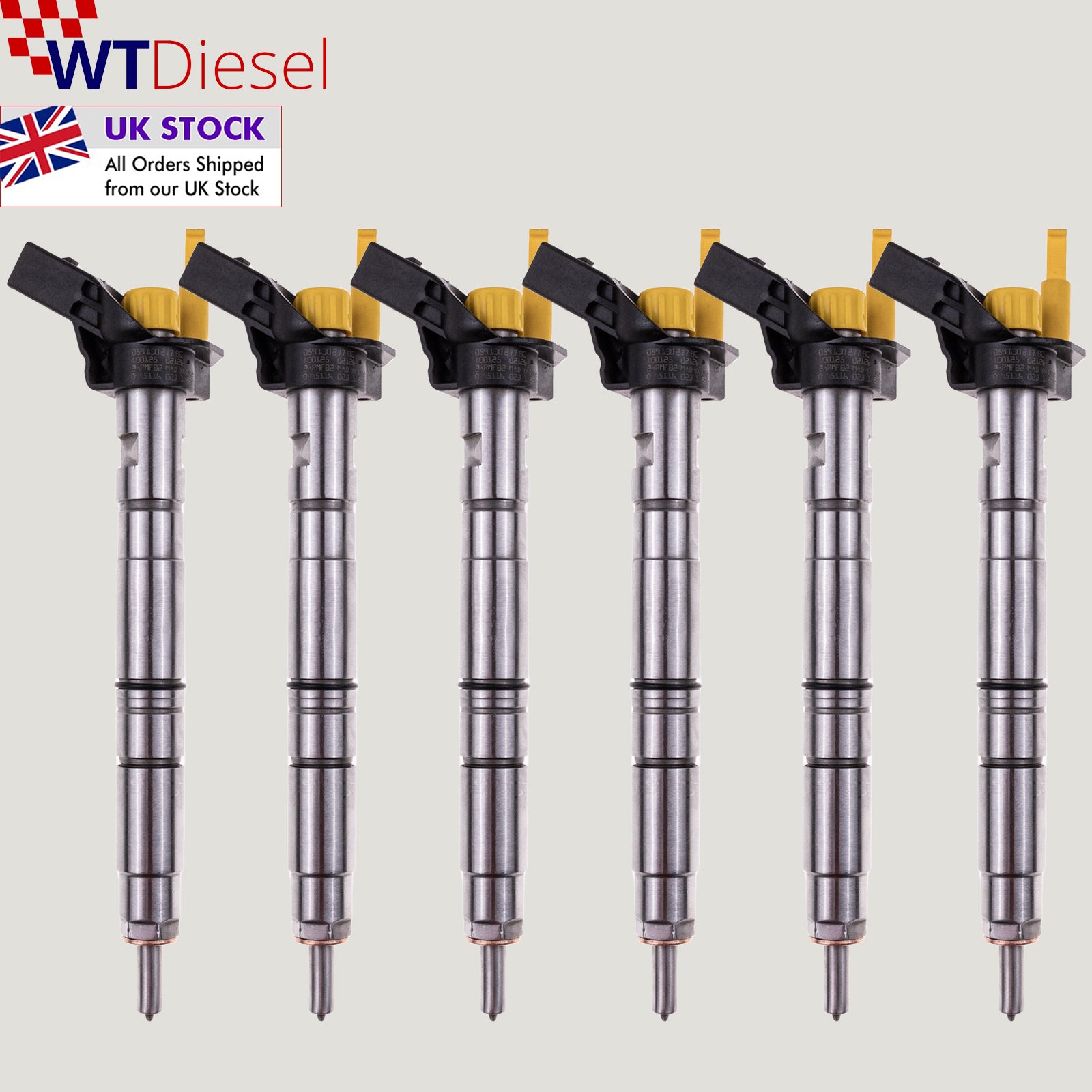 X6 VW Audi A4 A6 Q7 Injector | 2.7 3.0 TDI | Bosch 0445116023 0986435357