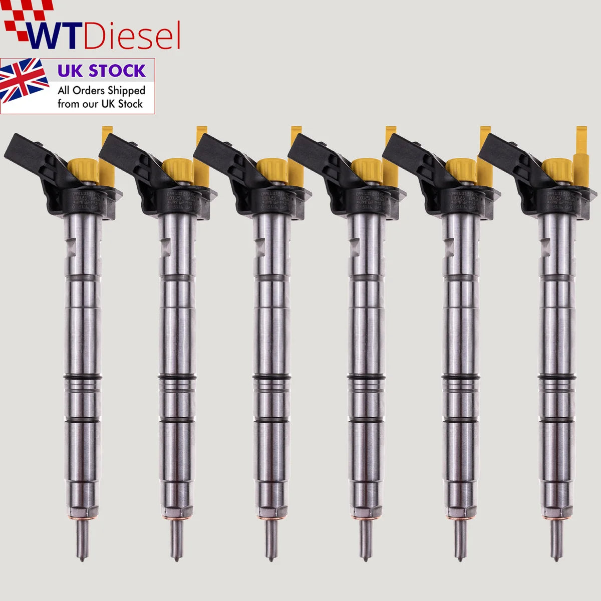 X6 VW Audi A4 A6 Q7 Injector | 2.7 3.0 TDI | Bosch 0445116023 0986435357