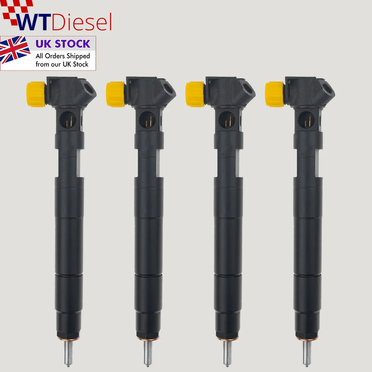 X4 Mercedes-Benz C E CLASS Diesel Injector |210 CDI| Delphi A6510702887 28271551