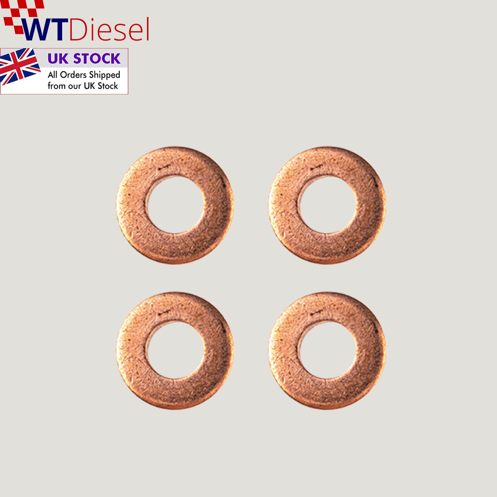 DIESEL INJECTOR WASHERS 3,00 mm