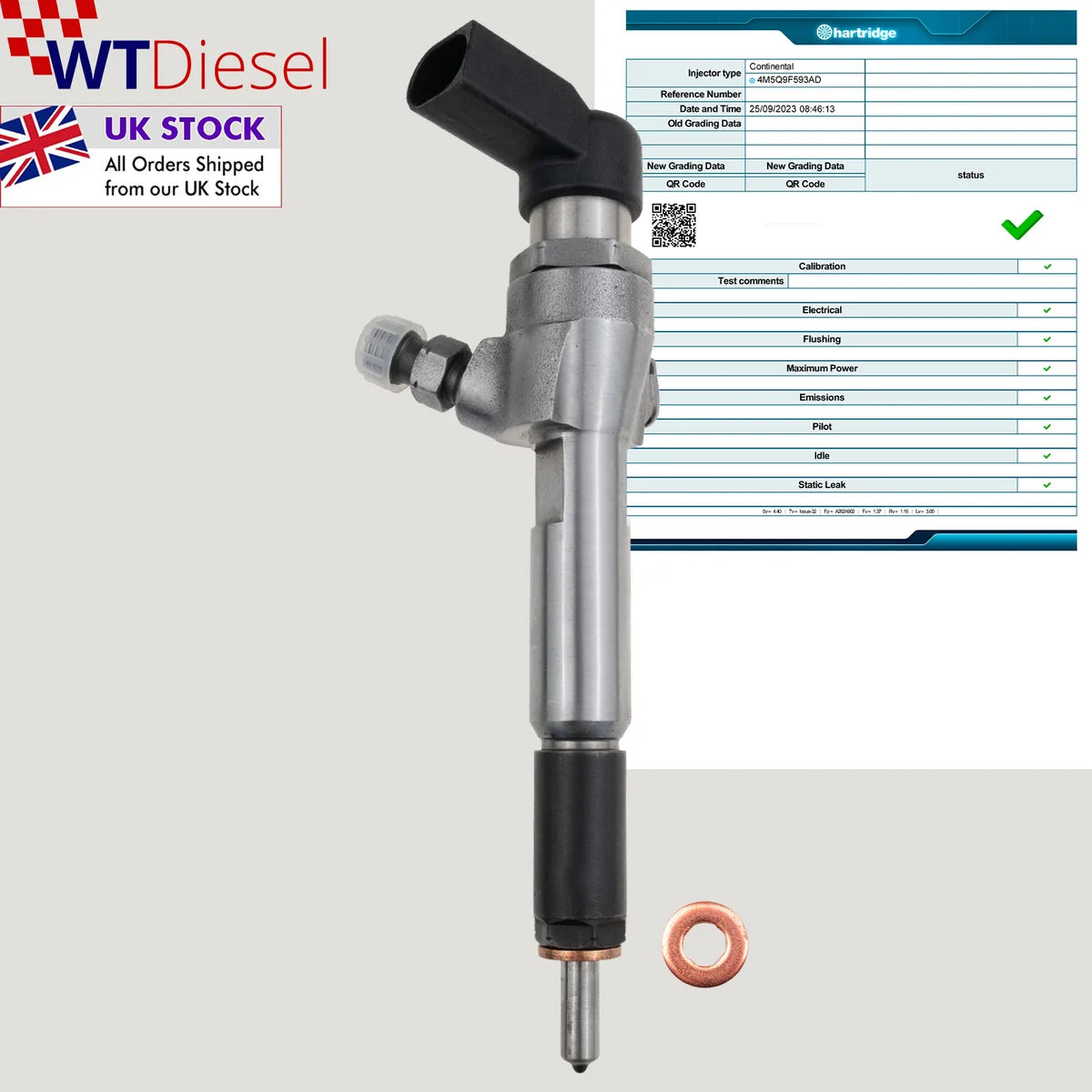 X4 Focus Mondeo Transit Galaxy Injector | 1.8 TDCi | Siemens 4M5Q-9F593-AD