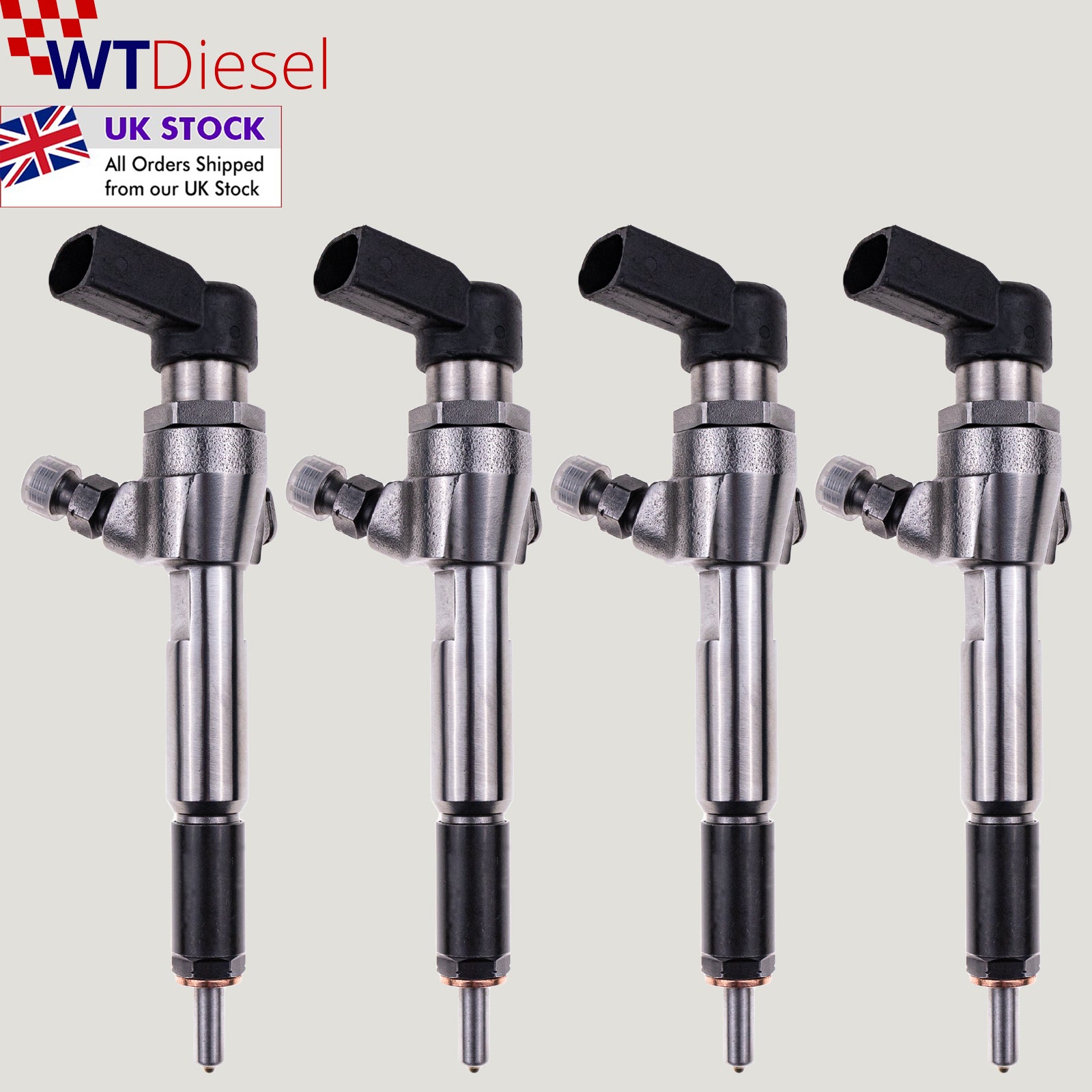 X4 Ford Transit Connect Tourneo Injector | 1.8 TDCi | Siemens 7T1Q9F593AB