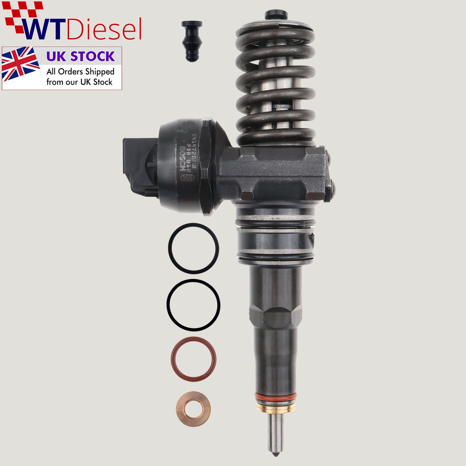 VW Touareg Transporter Caravelle Injector | 2.5 R5 TDI | Bosch 0414720210 07Z130073F