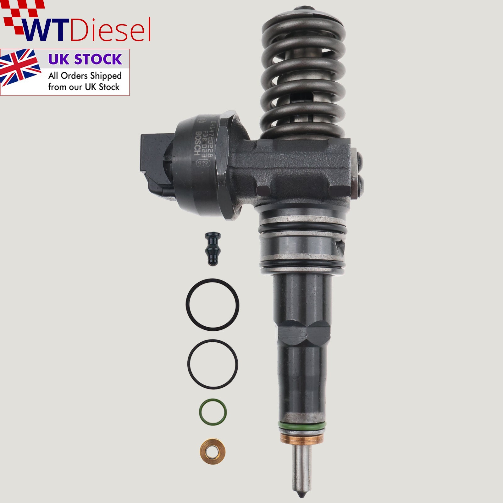 VW Transporter Multivan Touareg Diesel Injector | 2.5 TDI | Bosch 0414720228