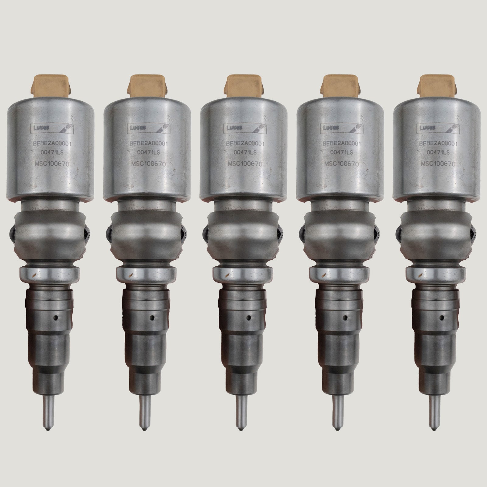 X5 Land Rover Defender Diesel Injector | 2.5 Td5 | Delphi BEBE2A00001 MSC000040E