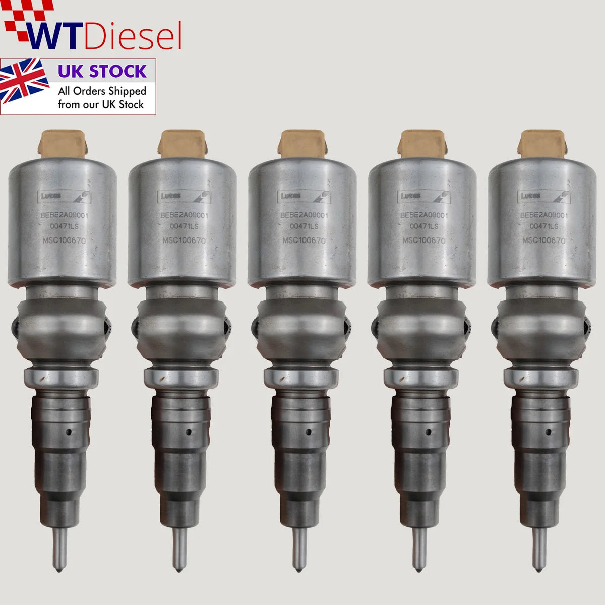 X5 Land Rover Injector | 2.5 Td5 | Delphi BEBE2A00001 MSC000040E