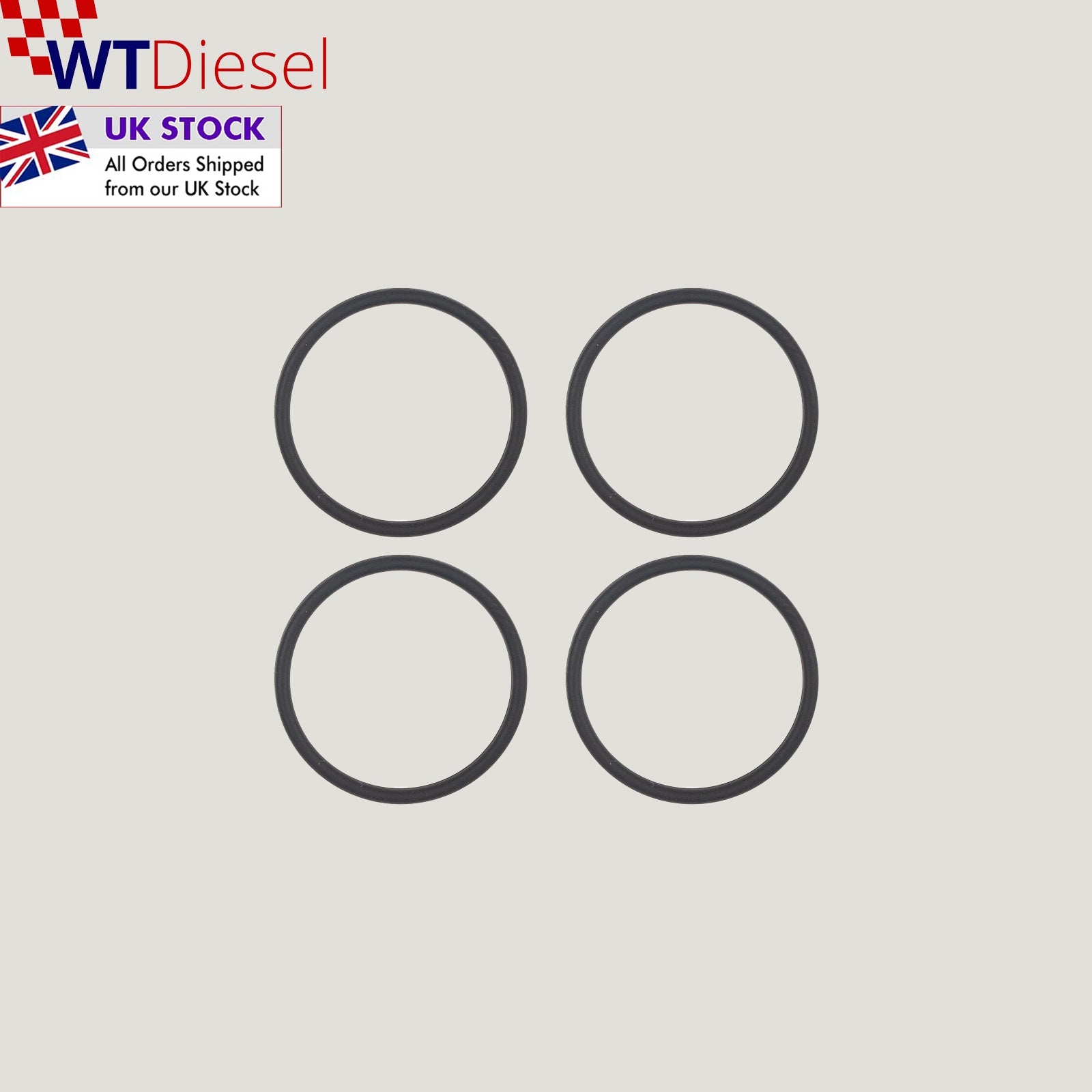 4X BOSCH COMMON RAIL SELONOID ORING F00VC38002