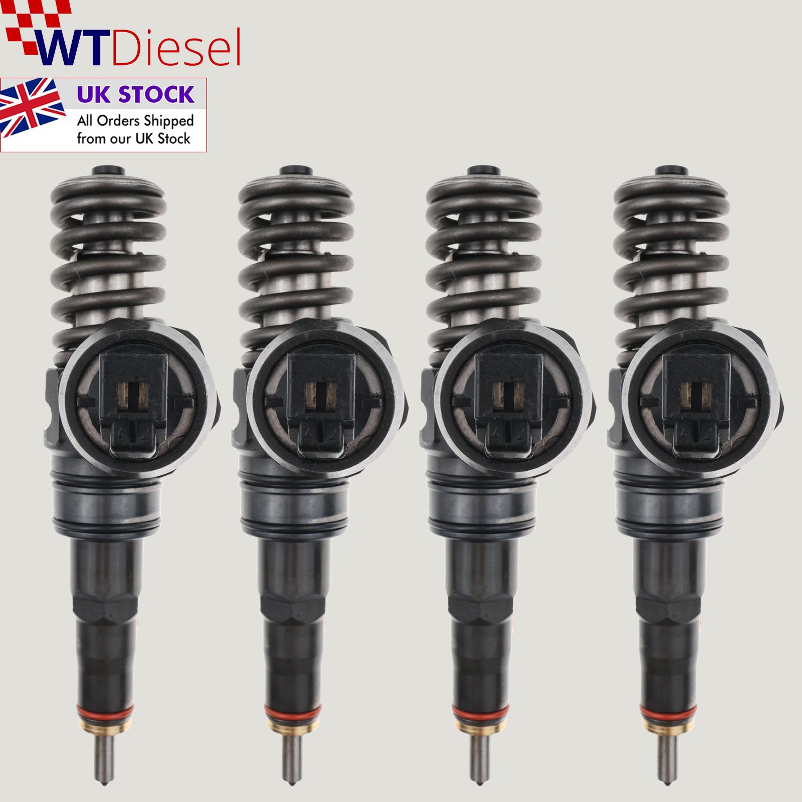 X4 Audi Seat Skoda VW Injector | 2.0 TDI | Bosch 0414720232 038130073BR