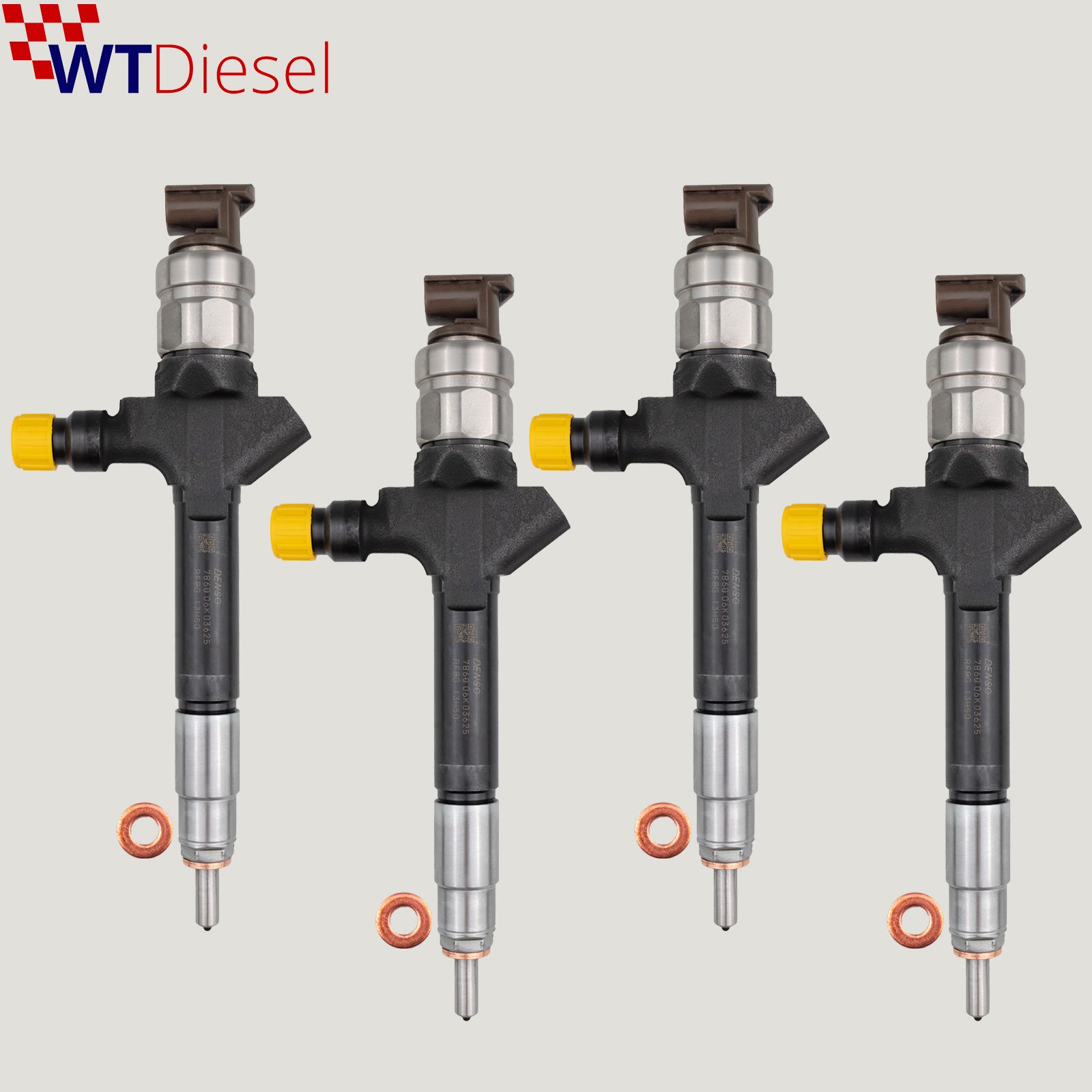 X4 Mazda 6 Diesel Injector |2.0 MZR-CD| Denso RF8G13H50 DCRI107860
