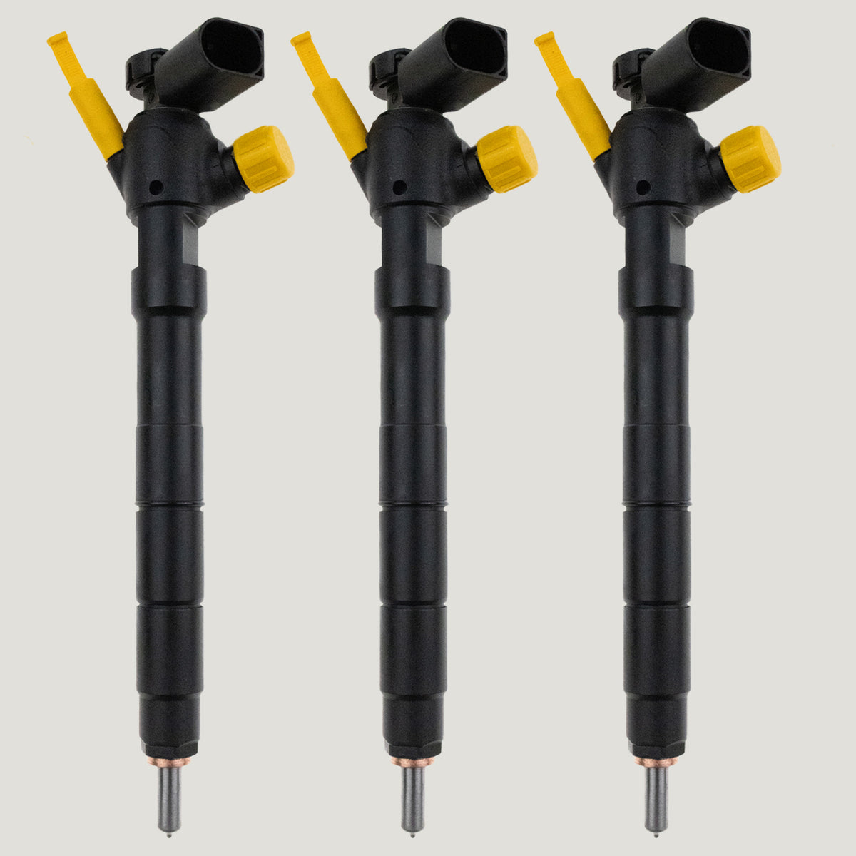 Set of 3 diesel fuel injectors 04B130277N 04B130277J for Audi A1 1.4 TDI