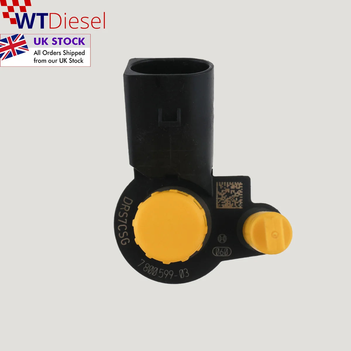 BMW 2.0 diesel fuel injector with Bosch reference 0445117001 and BMW OEM number 13537805430
