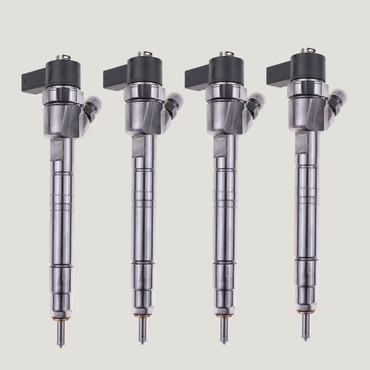 Set of 4 Bosch 0445110025 diesel injectors for Mercedes Benz C200 C220 and C270 CDI