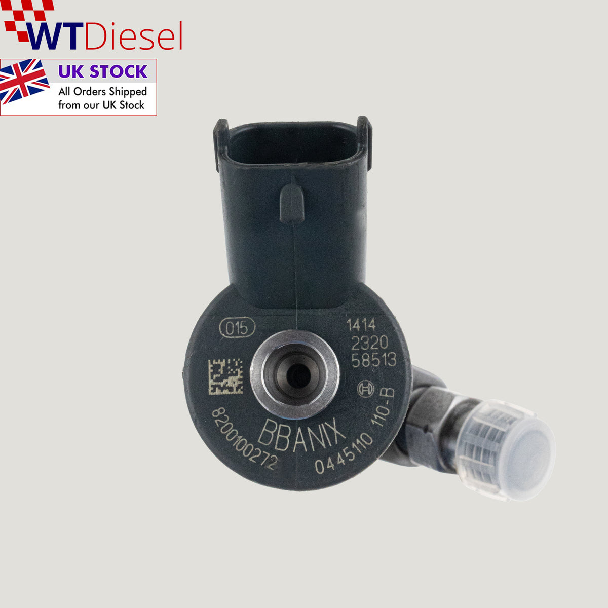 Bosch 0445110110B diesel injector for Renault Megane Scenic Laguna and Master 1.9 dCi 8200100272