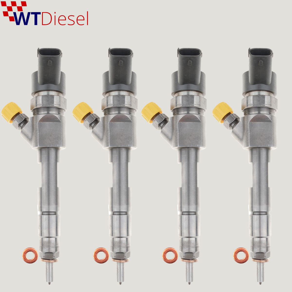 Set of 4 Bosch 0445110230 diesel injectors for Suzuki Grand Vitara 1.9 DDiS