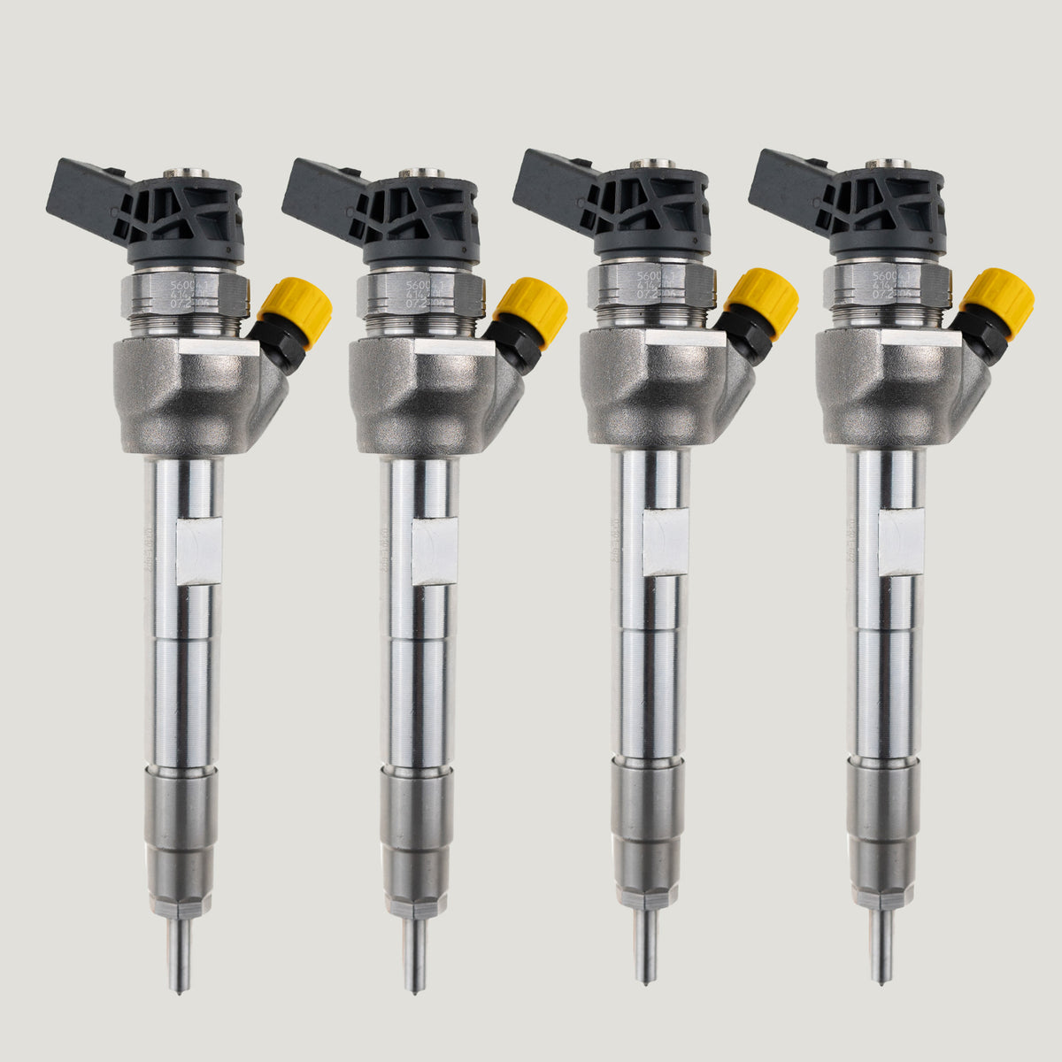 Set of 4 Bosch 0445110613 diesel injectors for BMW 1 2 and 3 Series 1.5 DCI 13538514156