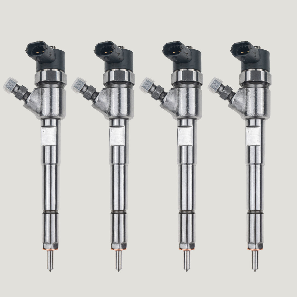 Set of 4 Bosch 0445110938 diesel injectors for Fiat 500X Qubo Tipo 1.3 D 46337726