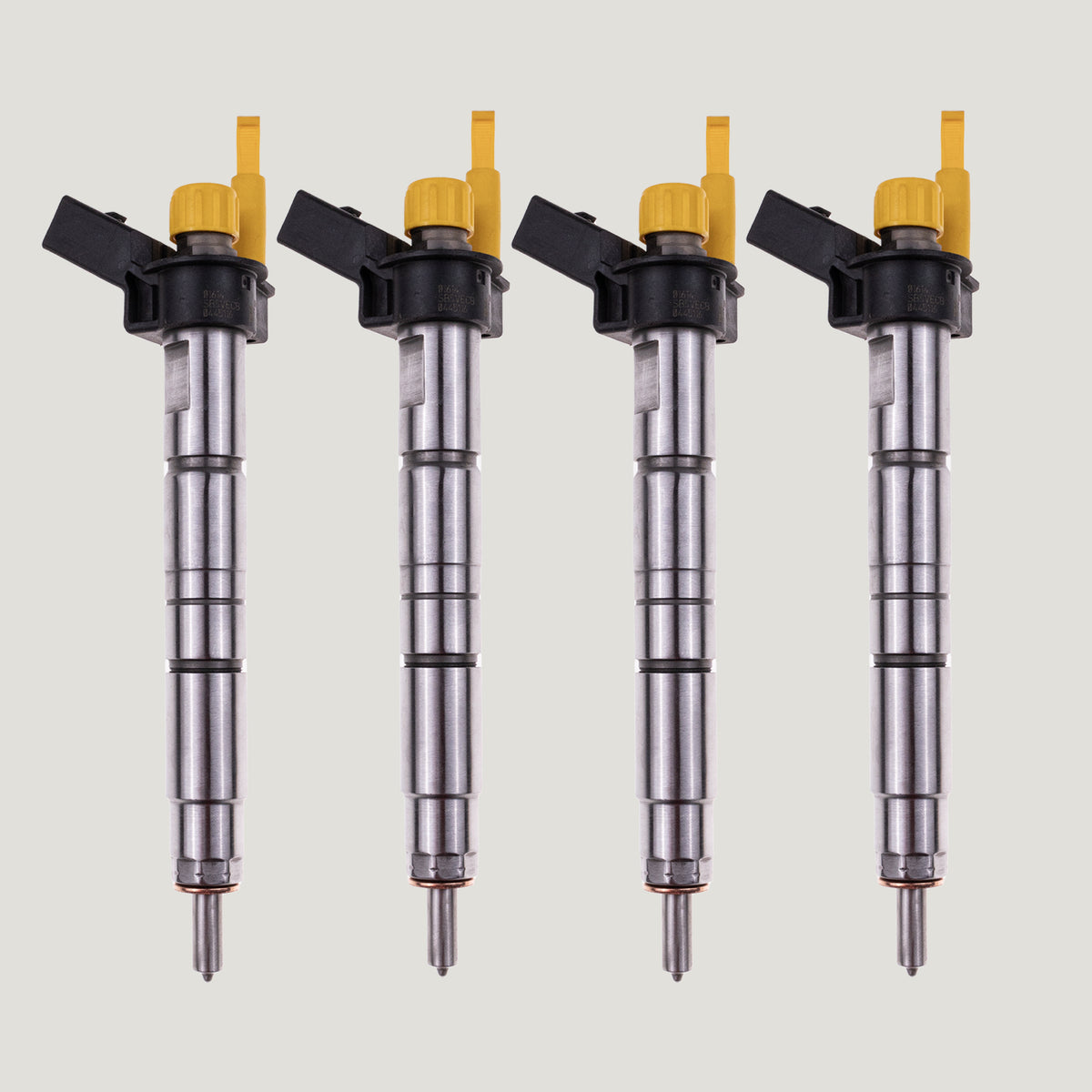 Set of 4 Bosch 0445116001 diesel injectors for BMW 1 3 4 5 and X3 Series
