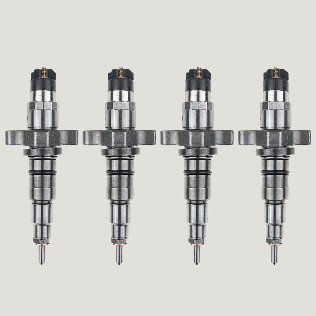 Set of 4 Bosch 0445120007 0986435508 diesel fuel injectors for DAF CF 65 FA and DAF LF 45 FA trucks