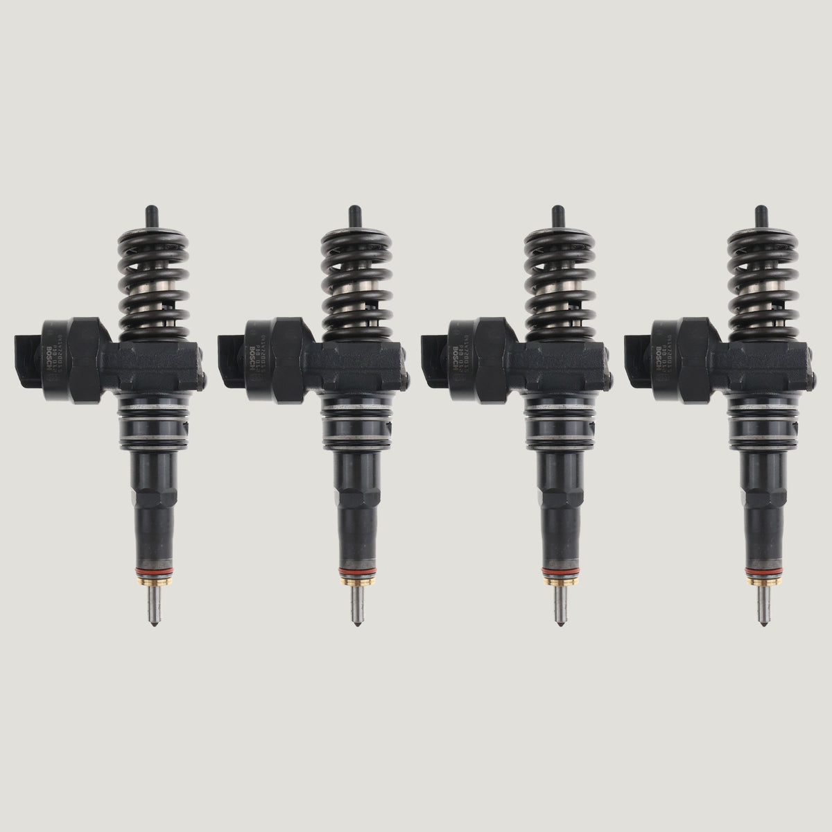 Set of 4 Bosch 0986441556 0414720015 diesel injectors for Audi A3 and A4 1.9 TDI