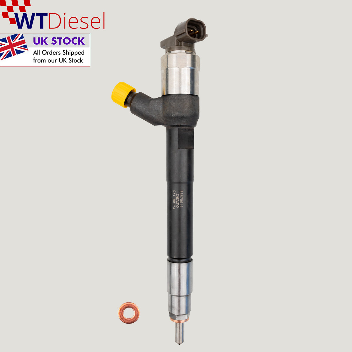 Denso DCRI300770 diesel injector for Zafira Mk III and Zafira Tourer C 1.6 2.0 CDTi 55570012