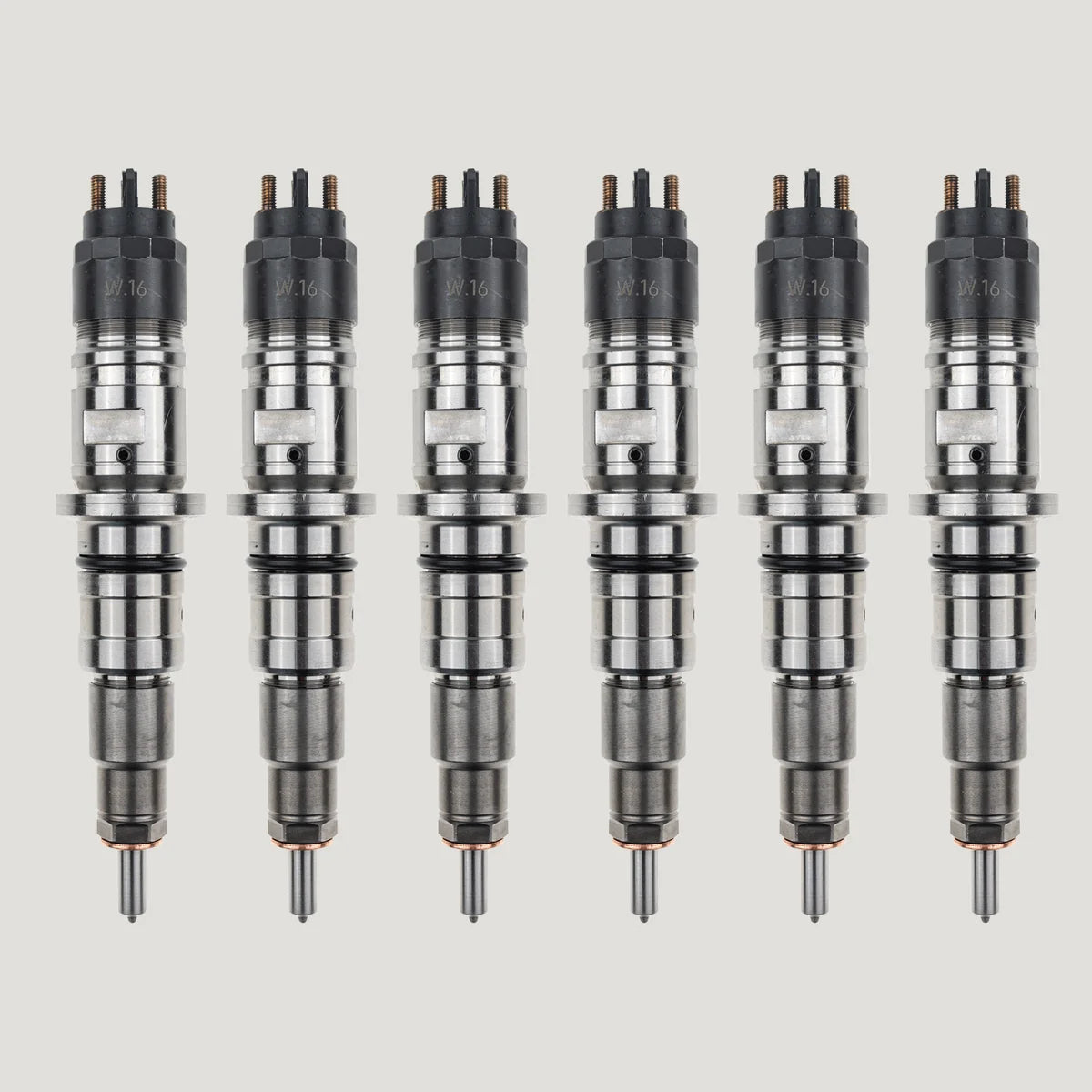 Heuliez GX 2 and GX 427 7.8L set of 6 diesel injectors Bosch 0445120054 504091504