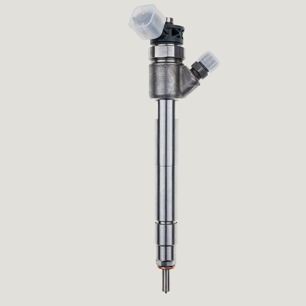 Single Bosch diesel fuel injector with part numbers 0445110955 and 9828959880 for Peugeot 1.5 BlueHDi diesel engines