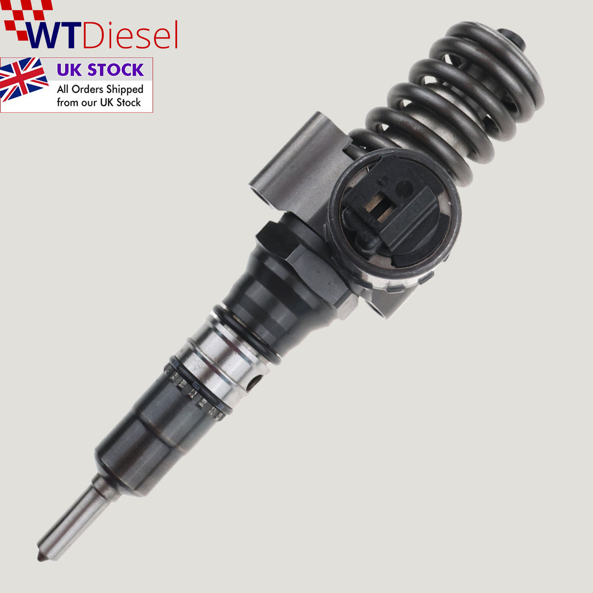 Bosch 0414720404 diesel fuel injector for Seat Altea, Leon, Toledo III and Skoda Octavia II, Superb II 2.0 TDI models, with part references 03G130073G and 03G130073GX