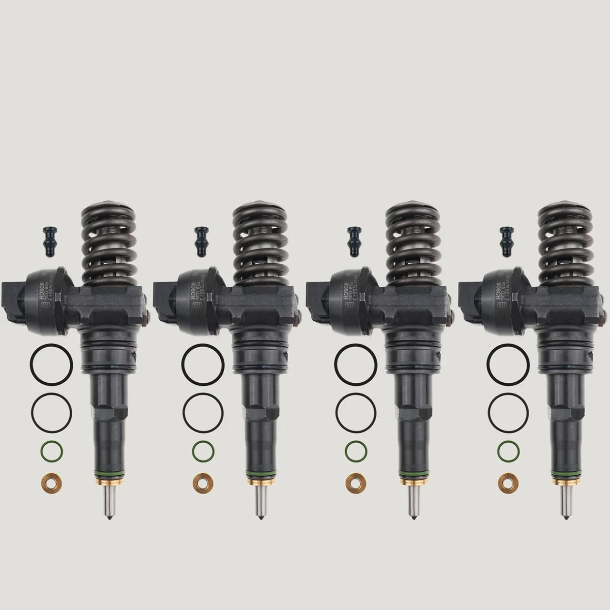 Skoda Superb 1.9 TDI set of 4 Bosch 0414720223 diesel injectors 038130073BF